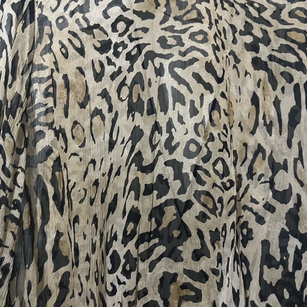 NWT Zara leopard faux wrap top - Picture 6 of 6